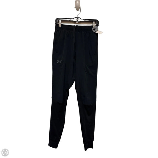 Athletic Pants By Under Armour In Black, Size: S