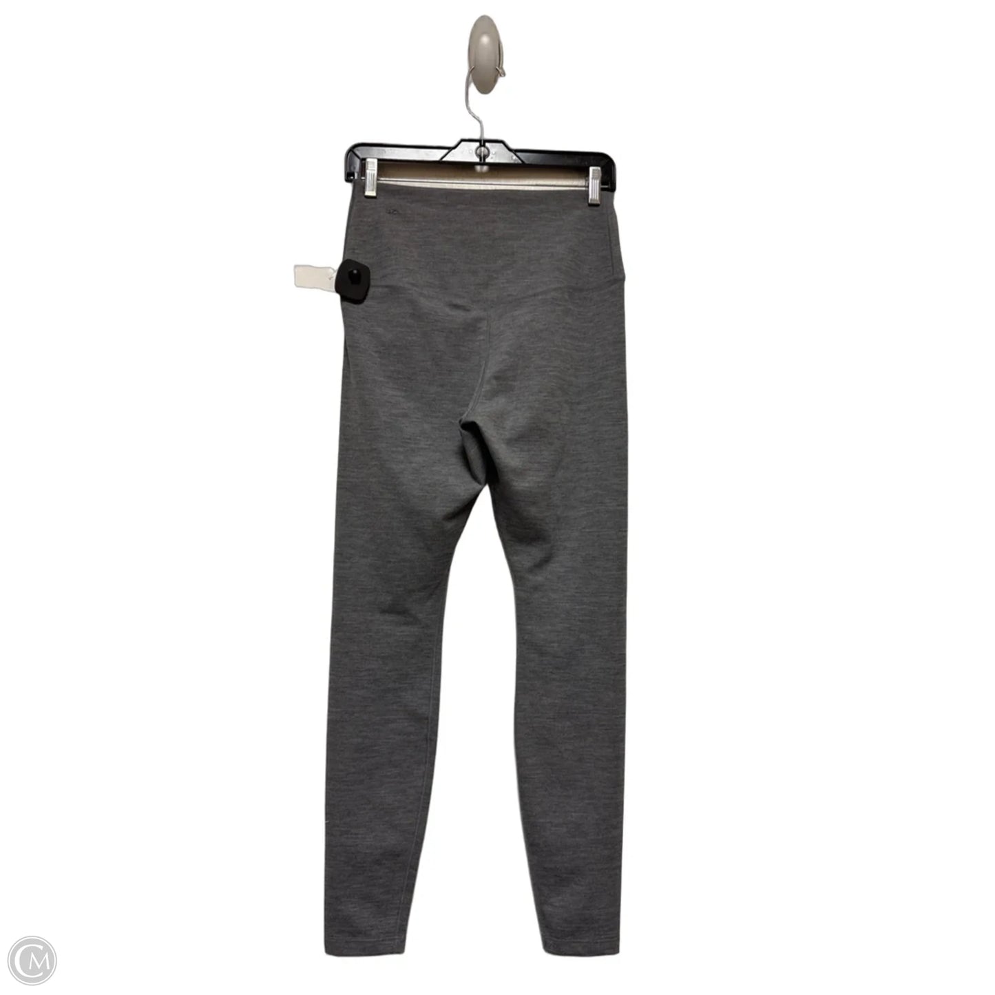 Athletic Leggings By Nike Apparel In Grey, Size: M