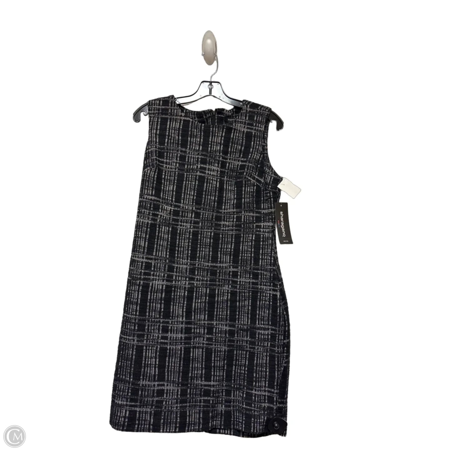 Dress Casual Short By Sharagano In Plaid Pattern, Size: M
