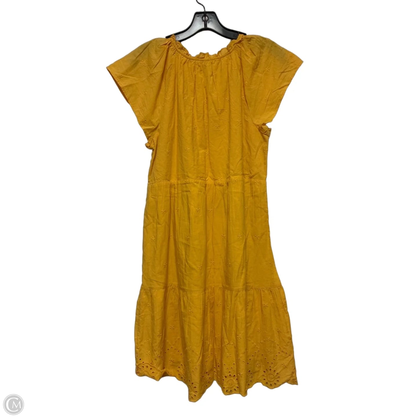 Dress Casual Short By Loft In Yellow, Size: S