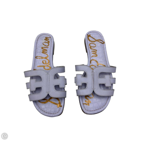 Sandals Flats By Sam Edelman In Purple, Size: 8.5