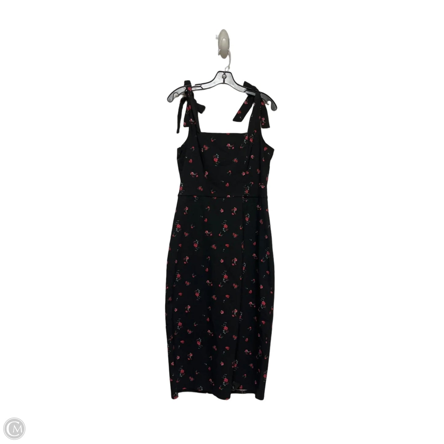 Dress Casual Midi By Francesca’s In Floral Print, Size: L