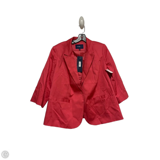 Blazer By Eloquii In Pink, Size: Xl