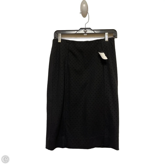 Skirt Midi By White House Black Market In Black, Size: 4