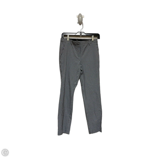 Pants Other By Theory In Plaid Pattern, Size: 0