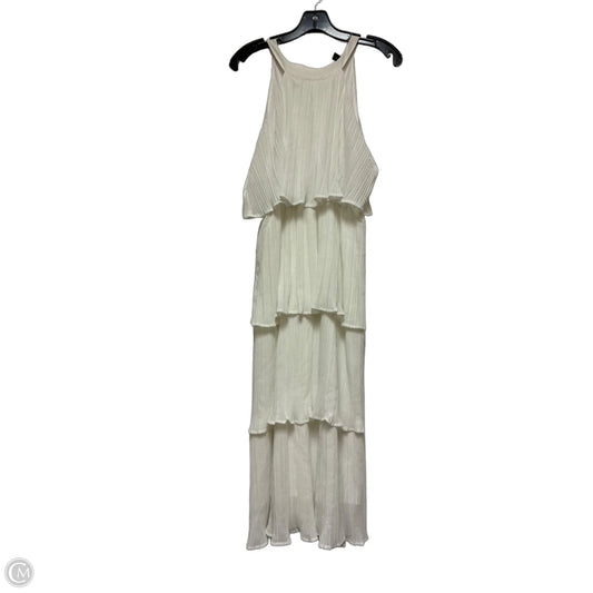 Dress Casual Midi By Zesica In White, Size: S