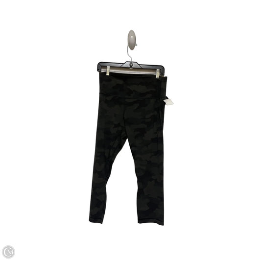 Athletic Leggings By Lululemon In Camouflage Print, Size: 12