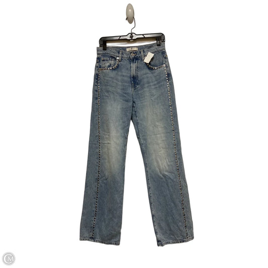 Jeans Straight By 7 For All Mankind In Blue Denim, Size: 4