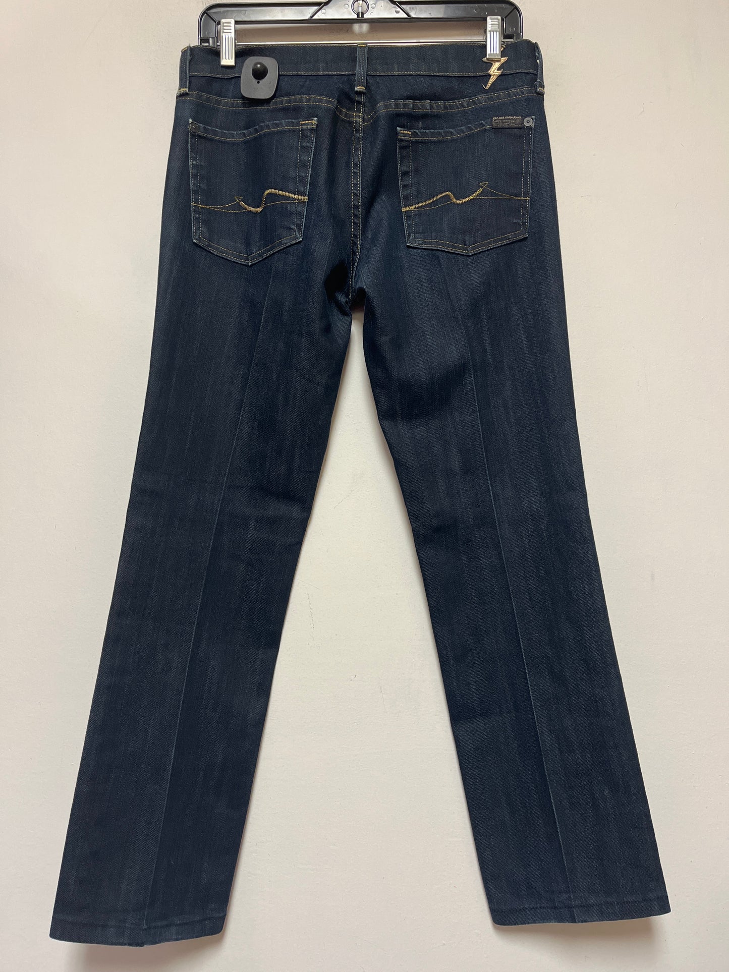 Blue Denim Jeans Boyfriend 7 For All Mankind, Size 6