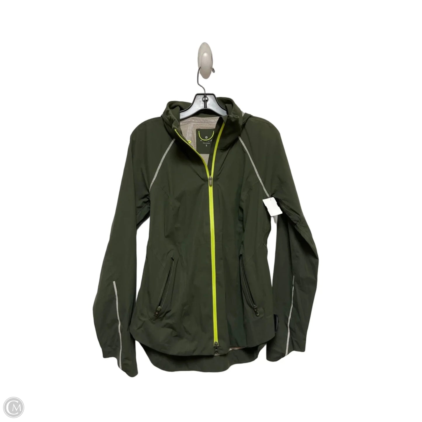 Athletic Jacket By Athleta In Green, Size: S
