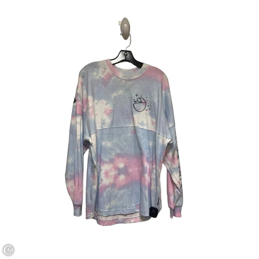 Top Long Sleeve By Disney Store In Tie Dye Print, Size: S