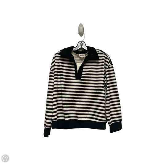 Top Long Sleeve By Clothes Mentor In Striped Pattern, Size: M