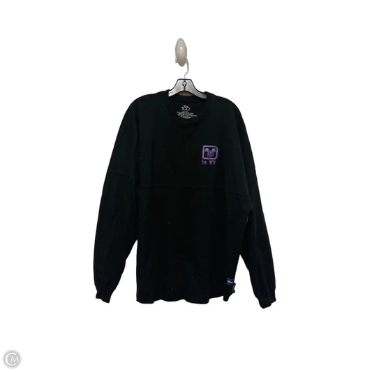 Top Long Sleeve By Disney Store In Black & Purple, Size: 2x