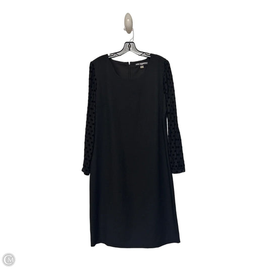 Dress Designer By Karl Lagerfeld In Black, Size: Xl