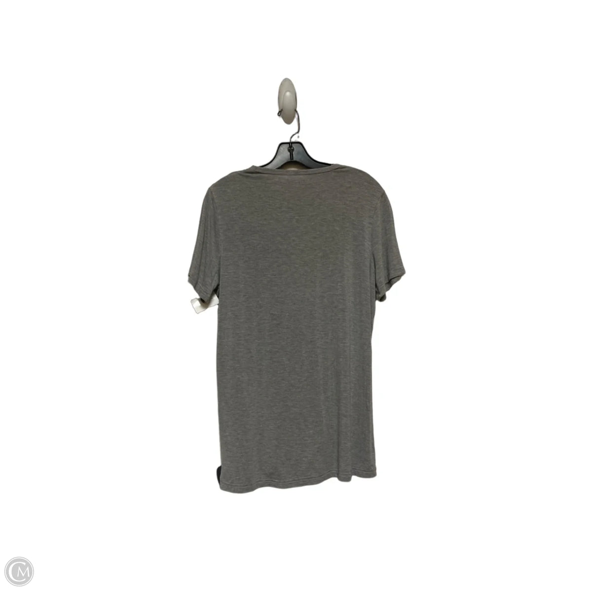 Top Short Sleeve Basic By Disney In Black & Grey, Size: S