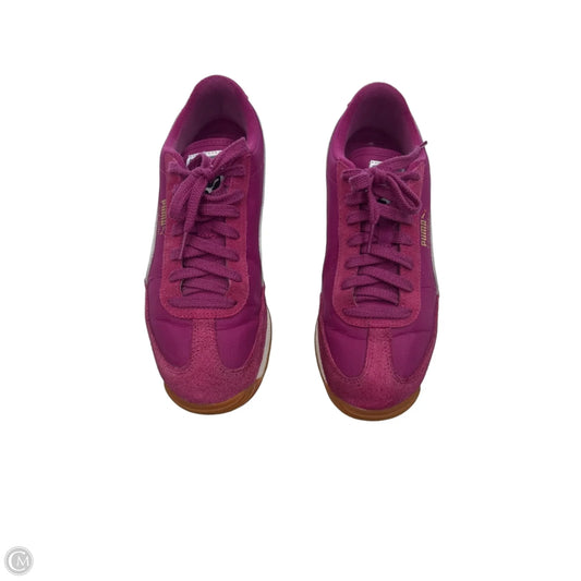Shoes Athletic By Puma In Pink, Size: 8.5