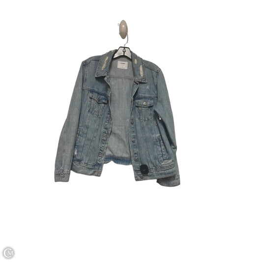 Jacket Denim By Old Navy In Blue Denim, Size: L