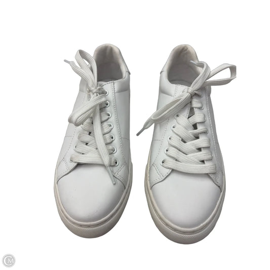 Shoes Sneakers By Calvin Klein In White, Size: 8