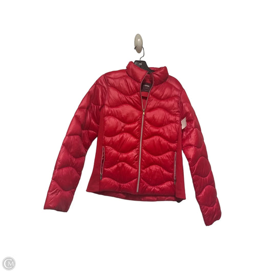 Jacket Puffer & Quilted By Ci Sono In Red, Size: L