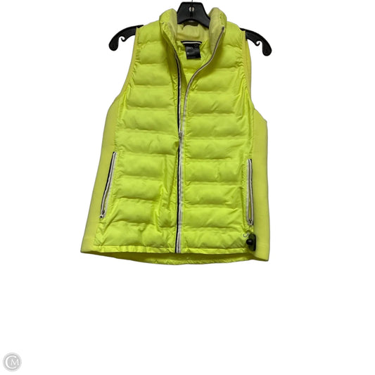 Vest Puffer & Quilted By Gapfit In Yellow, Size: M