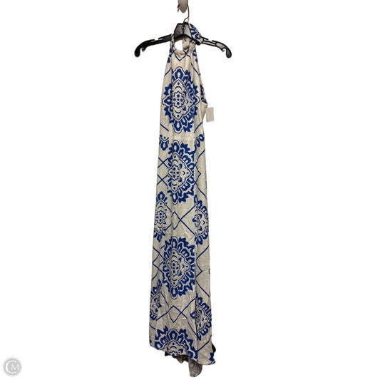 Dress Casual Maxi By 1.state In Blue & White, Size: M