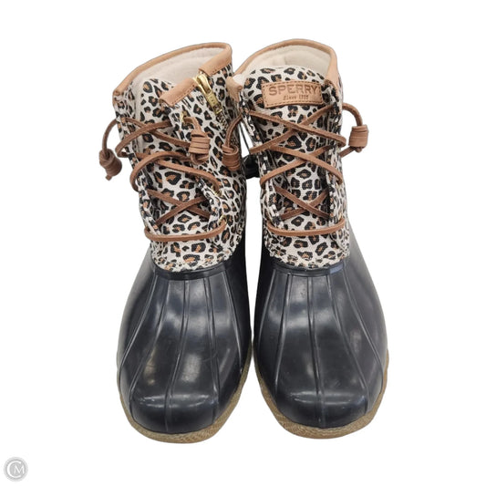 Boots Rain By Sperry In Animal Print, Size: 8.5
