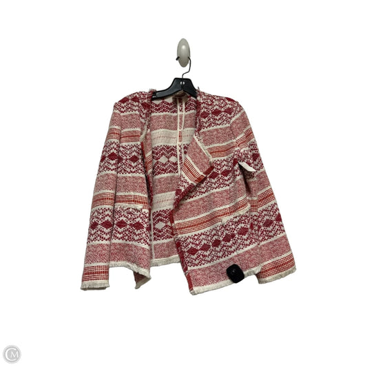 Blazer By Loft In Red & White, Size: S