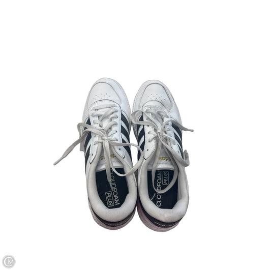 Shoes Sneakers By Adidas In Black & White, Size: 9