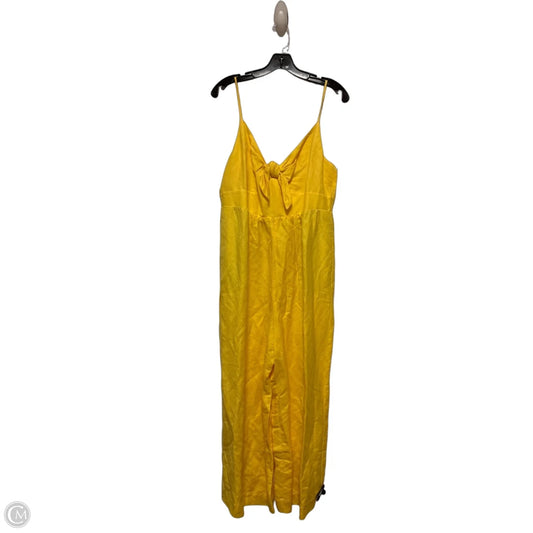 Jumpsuit By Loft In Yellow, Size: M