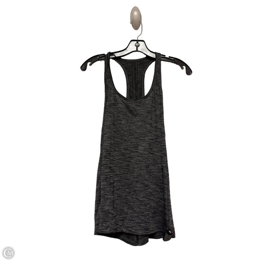 Athletic Tank Top By Lululemon In Grey, Size: M