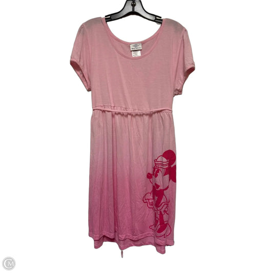 Dress Casual Short By Disney Store In Pink, Size: 2x
