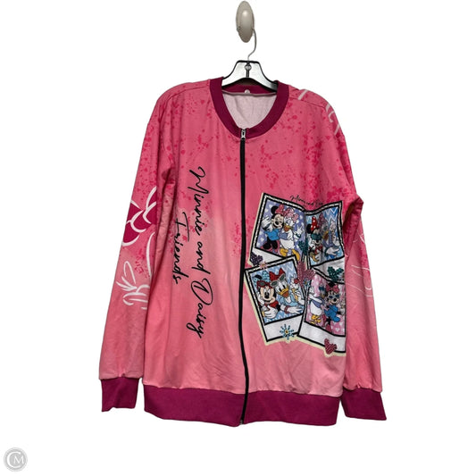 Jacket Other By Disney In Pink, Size: 2x