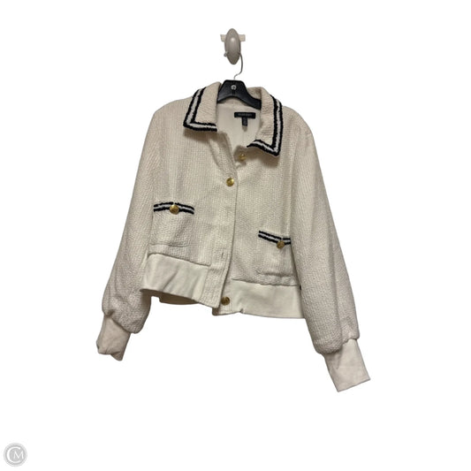 Jacket Other By Ellen Tracy In Black & White, Size: Xl