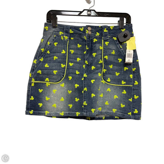 Skirt Mini & Short By Disney Store In Blue Denim, Size: 8