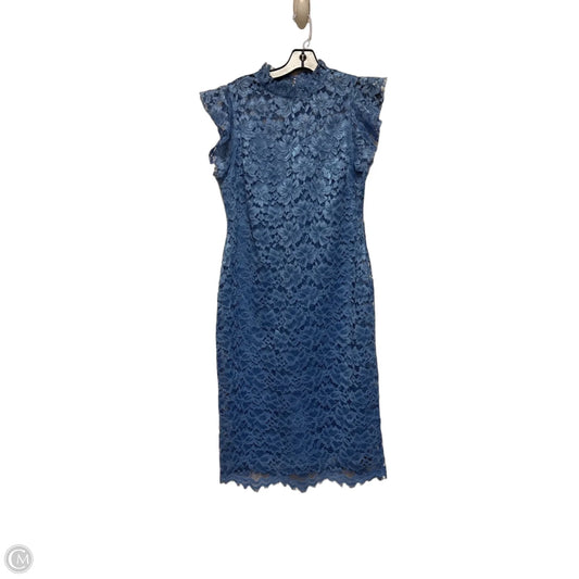 Dress Casual Midi By Enfocus In Blue, Size: M