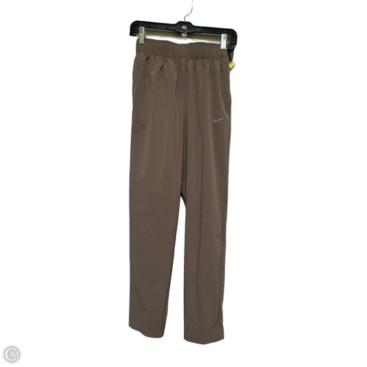 Athletic Pants By Nike Apparel In Tan, Size: Xs