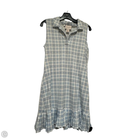 Athletic Dress By Laura Ashley In Plaid Pattern, Size: M