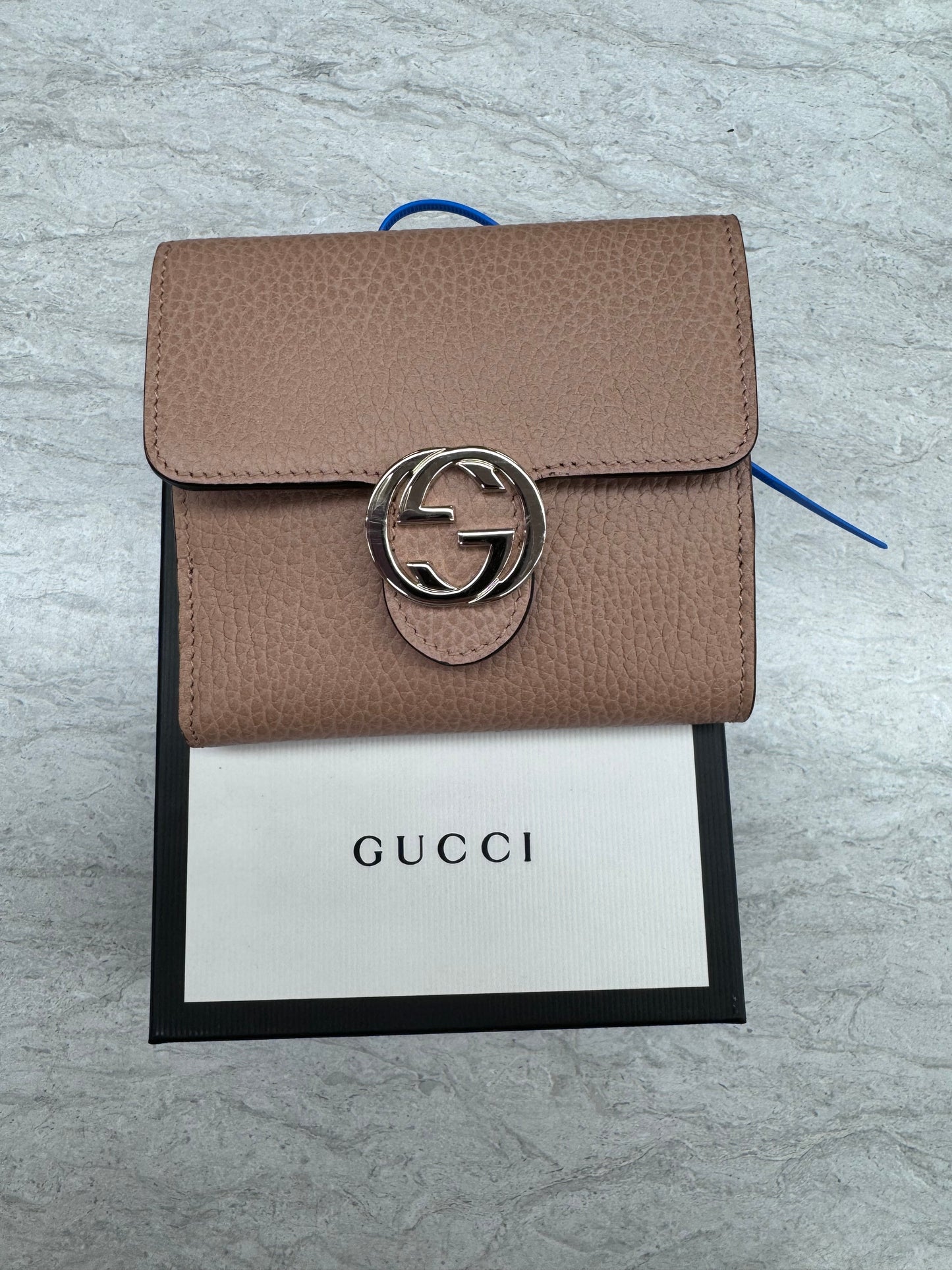 Wallet Luxury Designer By Gucci, Size: Small