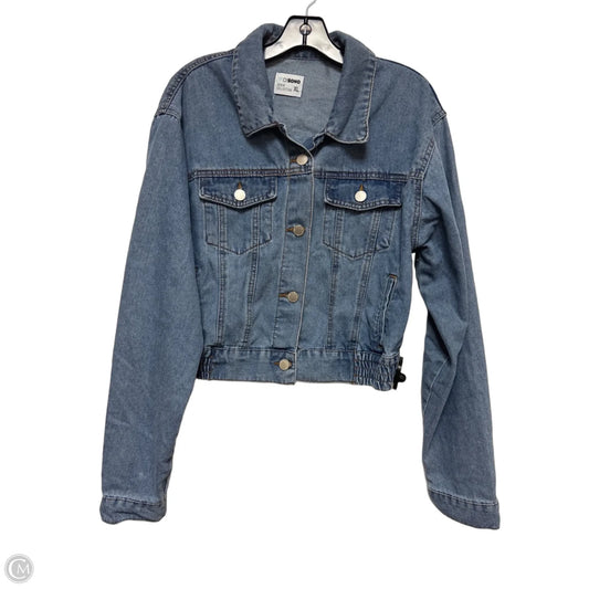 Jacket Denim By Ci Sono In Blue Denim, Size: Xl