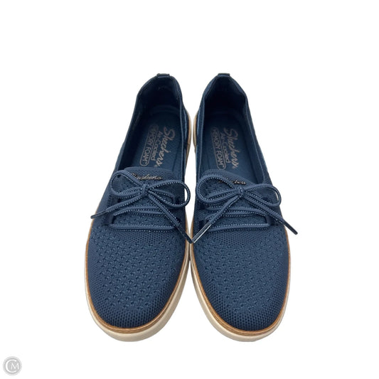 Shoes Flats By Skechers In Navy, Size: 8