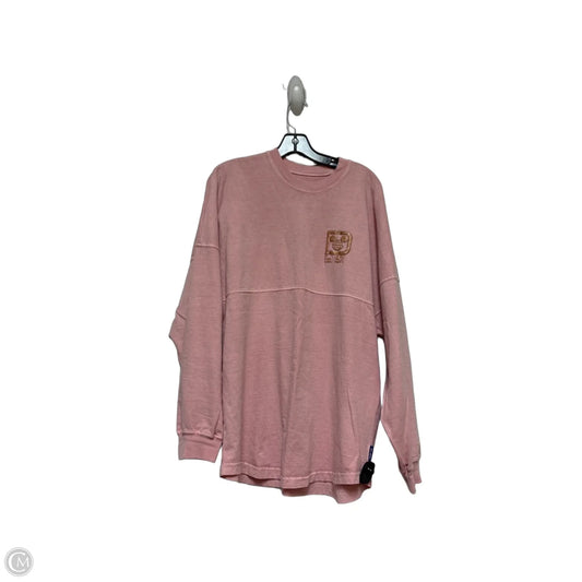 Top Long Sleeve By Disney Store In Pink, Size: M