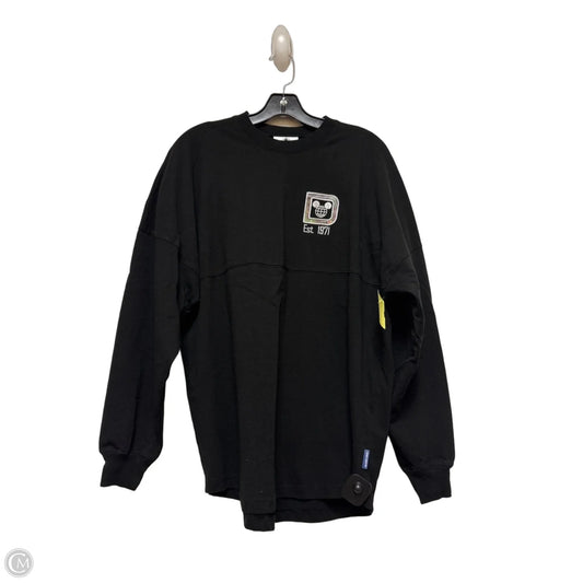 Top Long Sleeve By Disney Store In Black, Size: M