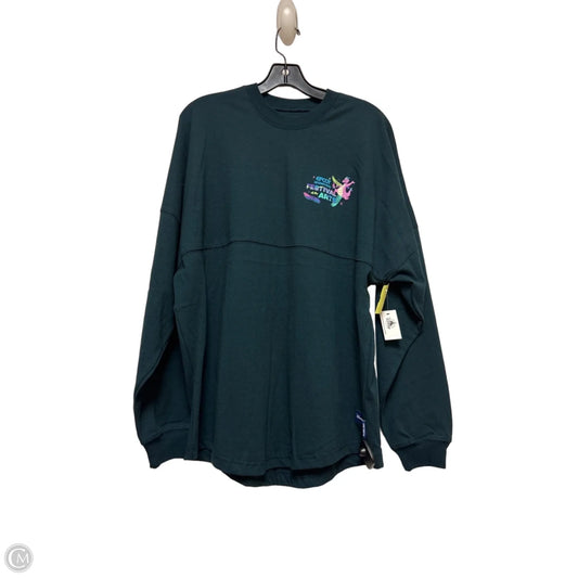 Top Long Sleeve By Disney Store In Green, Size: M