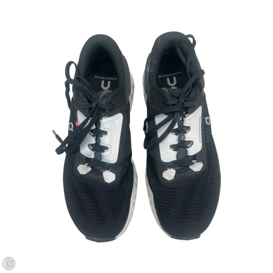 Shoes Athletic By On Cloud In Black & White, Size: 9
