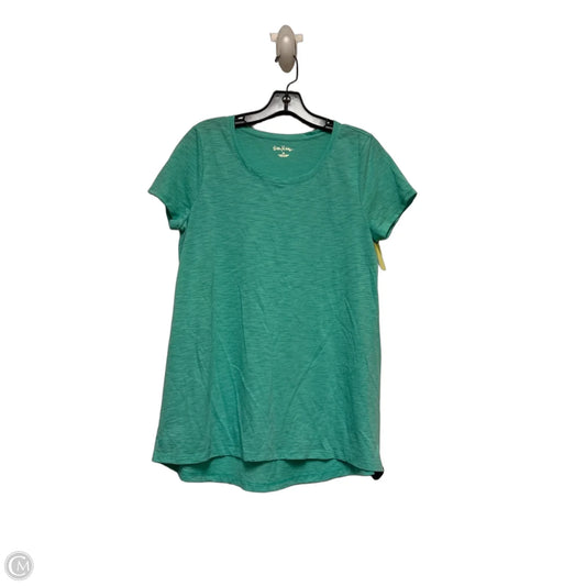 Top Short Sleeve Basic By Lilly Pulitzer In Green, Size: M