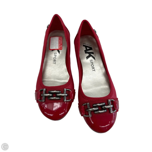 Shoes Flats By Anne Klein In Red, Size: 6