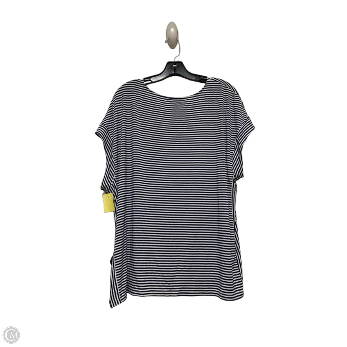 Top Short Sleeve Basic By Tommy Bahama In Striped Pattern, Size: L