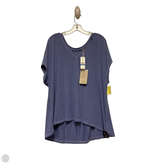 Top Short Sleeve Basic By Tommy Bahama In Blue, Size: Xl