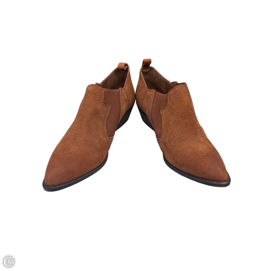 Boots Ankle Flats By Lucky Brand In Brown, Size: 7