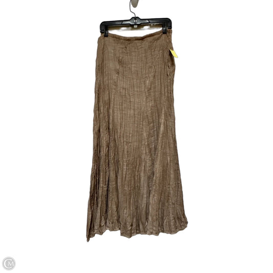 Skirt Maxi By Chicos In Tan, Size: 10